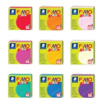 FIMO 피모 키즈 24색 색상선택/폴리머클레이 오븐점토, ♡키즈 106번 펄옐로우