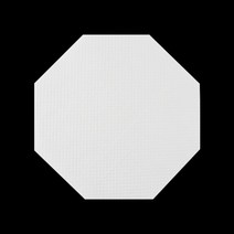 엠보 팔각 피자 깔지 - 4가지 사이즈 (100장), L8120051A 팔각 엠보 피자깔지 5호(13인치)