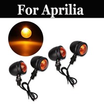 오토바이 바이크 감성튜닝 4 개 대 오토바이 방향 지시등 표시 등 Aprilia Scarabeo 500 Shiver 750gt Sm750 Srv 850 용 모토 점멸등
