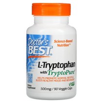 닥터스베스트 트립토퓨어 포함 L-트립토판 500mg 베지캡슐 90개, 1개, 기본