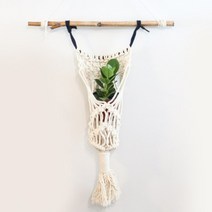 HAGT 마크라메 행잉 화분걸이 DIY키트 카페 거실 인테리어, 세트4