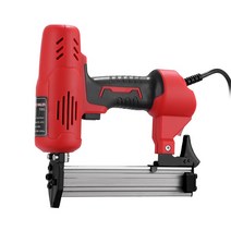 레일건 타정기 에어타카 네일건 미니 못총 콘크리트 대 전동 못박는기계 탁카 에어실타카 전기 네일 건 목공 도구 태커 스트레이트 스테이플 가구용 못 박는 스테이플러 사수 2600W, 2.F50