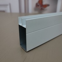 선홈통 측구 지붕 처마 상자홈통 우수관로 밴딩 빗물, 60cm 화이트 홈