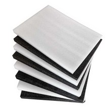 EPE 손으로 찢는 폼보드 플라스틱 스폰지 스티로폼, 블랙 330x250x20mm