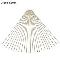 용접 와이어 부품 용접기기 납땜 봉 스틱 전극 용접봉 황동 골드 수리 도구 개, 1.6mm
