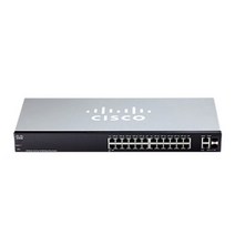 시스코 스위칭허브 24포트 100Mbps + 2SFP, CISCO SF220-24-K9-EU