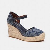 [코치]레인 에스파드류 웨지샌들Raine Espadrille In Signature Denim(CG604-001)