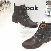 무크 여성 스터드 밴드형 워커 부츠 516-022623GL