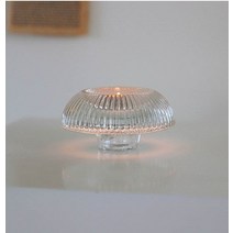 투웨이 머쉬룸 빈티지인테리어 유리 촛대 캔들홀더, 상세페이지 참조