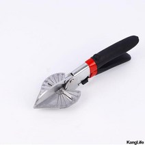 멀티 앵글 마이 터 사이딩 와이어 덕트 커터 PVC PE 플라스틱 파이프 호스 가위 컷 가사 홈 배관 절삭 공구, [01] black