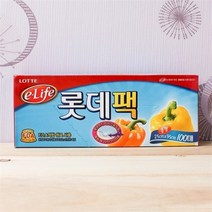 셀러허브 생활리빙 롯데 100매 위생팩 일회용품 비닐봉투 OPP, 기본, 기본