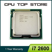 인텔i7 2600 CPU 프로세서 쿼드코어 3.4GHz 소켓 LGA1155