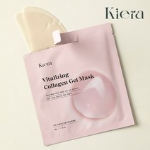 KIERA 키에라 바이탈라이징 콜라겐 겔 마스크 마텐팩, 3박스, 3개