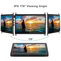 터치 모니터 7인치 hdmi 스크린 1024x600 ips lcd windows 현미경 자동차 인포 산업용 인터페이스 보조, With Speakers