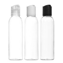허브스프레이 프레스캡 플라스틱용기 30ml~500ml, 150ml, 투명용기 흰색캡
