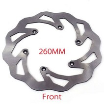 오토바이 220MM 260MM 전면 후면 브레이크 디스크 로터 패드 KTM EXC SX SXF XC XCF XCW XCFW 125 150 250 300 350 450, CHINA, Front disc