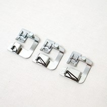 오렌지미싱 넓은폭 말아박기 노루발 가정용 재봉틀, 8/8인치(2.5cm)