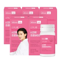 스키니랩 시크릿 프로바이오틱스, 30캡슐, 10.5g, 5개