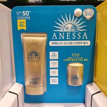 [시세이도] 아넷사 퍼펙트 UV선스크린 젤 90g+밀크 12ml (대가상회), UV Sunscreen