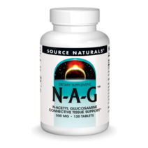 소스내츄럴스 NAG 엔아세틸글루코사민 500mg 120정, 1개