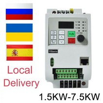 위상변환기 220v입력 380v출력 뜨거운! 0.75KW/1.5kw/2.2KW/단상 인버터 출력 3 상 VFD 주파수 변환기 가변, 03 1.5kw(2HP)_02 220V