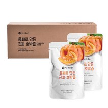 이제부터 통째로호박즙 100% 과채주스 맷돌늙은호박 착즙 30포 / 60포, 100ml, 2개