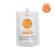 NEW삶은것처럼 1종 살균 주방세정제살균&세정을 한번에리필600mlX1개, 1개