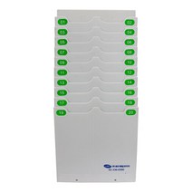 출퇴근기록 20인용 카드함 카드꽂이 오피스 교대근무 사무실 빌딩 회사