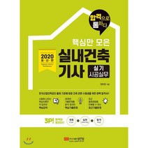 2020 핵심만 모은 실내건축기사 실기 시공실무, 성안당