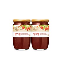 딸기잼 500g+딸기잼 500g, 500g, 2개, 상세페이지 참조
