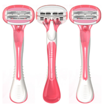 도루코 샤이스위티 6중날 여성면도기, 3개입, 3개