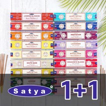 (1+1) 나그참파 인센스스틱 35종 satya 사티아 인센트 인텐스 콤보, (MUM) 5. 골든에라 15g (1+1)