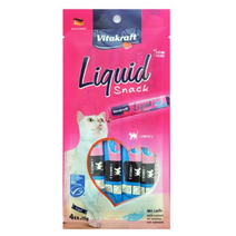 고양이 간식 비타크래프트 리퀴드스낵 (연어 오메가3) 15g x 4p, 3개