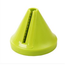1Pcs Multifunctional Spiral Chopper Peeler Manual Potato Carrot Carrot Rotary Shredder Vegetable, 하나, Green