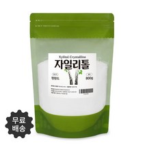 치아건강을 위한 건강한 단맛의 설탕 대체제 순수 100% 자일리톨 크리스탈 800g 무료스푼제공, 1개 800g
