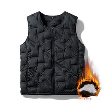 DFMEI 패딩베스트 남가을겨울가을패딩가볍고따뜻한패딩안감조끼 패션편안심플