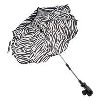 캠핑 파라솔 휴대용 받침대 삼쇠 낚시 이동식 유모차 유모차에 대한 baby sun parasol 보편적인 우산 그늘 캐노피, 얼룩말 줄무늬