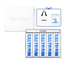 SALT RAIN 그레이 솔트 치약 100g 5개 선물세트 Saltrain Graysalt 100g Toothpaste 5EA Gift Set, CONGRATS(+쇼핑백)