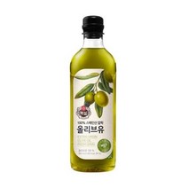 CJ 제일제당 백설 압착 올리브유 900ml, 상세페이지 참조