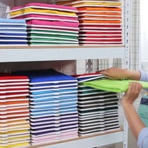 [바보사랑] 위즈홈 옷정리 트레이 30P(일반형)+옷접는 폴더 1P, 상세 설명 참조