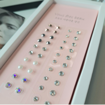 [디아토] 믹스& 크리스탈세트 (40p) 주얼패치 귀지압패치 붙이는귀걸이 정품스와로브스키 이어테라피