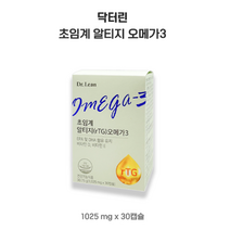 닥터린 송중기 초임계 알티지 (rTG) 오메가3 식물성캡슐, 30정, 2개