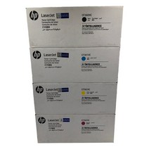 HP 정품토너 CF360XC~CF363XC Color Laserjet Enterprise M553X 검정+파랑+빨강+노랑 검정 12500매/컬러 9500매, 1개