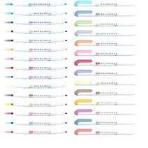 제브라 마일드라이너형광펜 35칼라, 1개, 메리골드(MMGO)