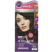 닥터포헤어 5분 클리닉 칼라크림 2개, 1N흑색