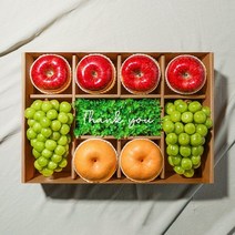우리동네과수원 926일 오전 6시 결제건까지 명절전배송산지직송 명절 과일선물세트 사과4입 샤인2입 배2입 (보자기 증정) -인증