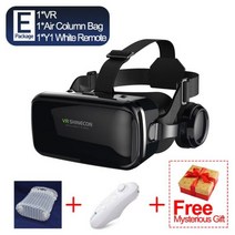 3D VR 안경 가상 현실 헤드셋 스마트 헬멧 폰 비디오 게임 컨트롤러, 05 E-No Box Y1w Remote