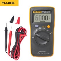 FLUKE 101 AC/DC 전압 저항 커패시턴스 용 기본 팜 사이즈 미니 포켓 자동 범위 디지털 멀티 미터, CHINA