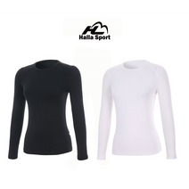 HALLA SPORT 여성 한라 라운드티셔츠