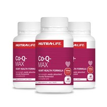 NUTRALIFE [해외건강식품직구] 뉴트라라이프 코엔자임 코큐맥스 150mg 60캡슐 3개, 60개